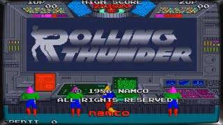 Rolling Thunder Arcade Longplay