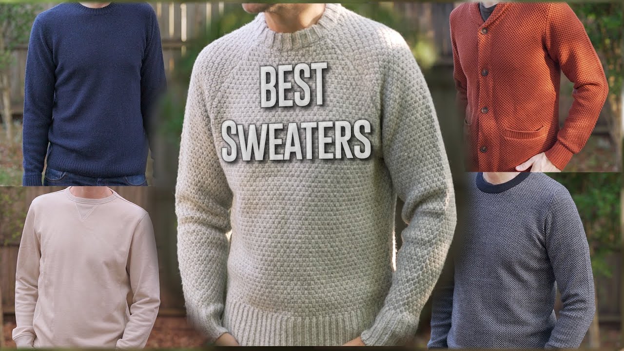 These are 5 UNBEATABLE sweaters - YouTube