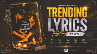 Instagram Trending CURVE LYRICS reels Edit I Capcut