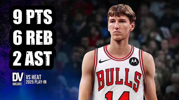 Matas Buzelis vs Heat 9 pts 6 reb 2 ast | Apr 16, 2025 | PlayIn
