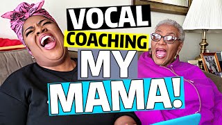 Teaching my 85 y/o Mother to Sing