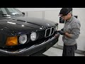 Bringing back to life to a BMW E32 730i Full detailing