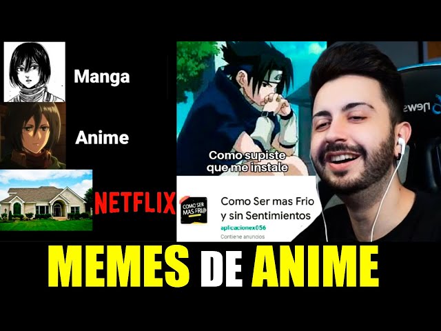 MEMES ANIME para OTAKUS  ANIMES 2021 REDDIT NARUTO SHIPPUDEN SHINGEKI NO  KYOJIN MEME WADE OTAKU 