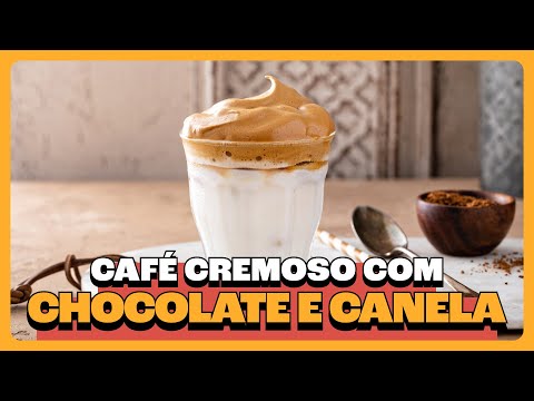 Café Cremoso com Chocolate e Canela