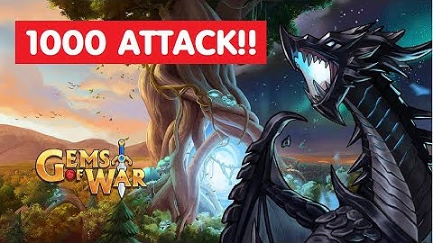 Gems of War The Umbral Nexus! 1000 Attack team guide & best strategy!