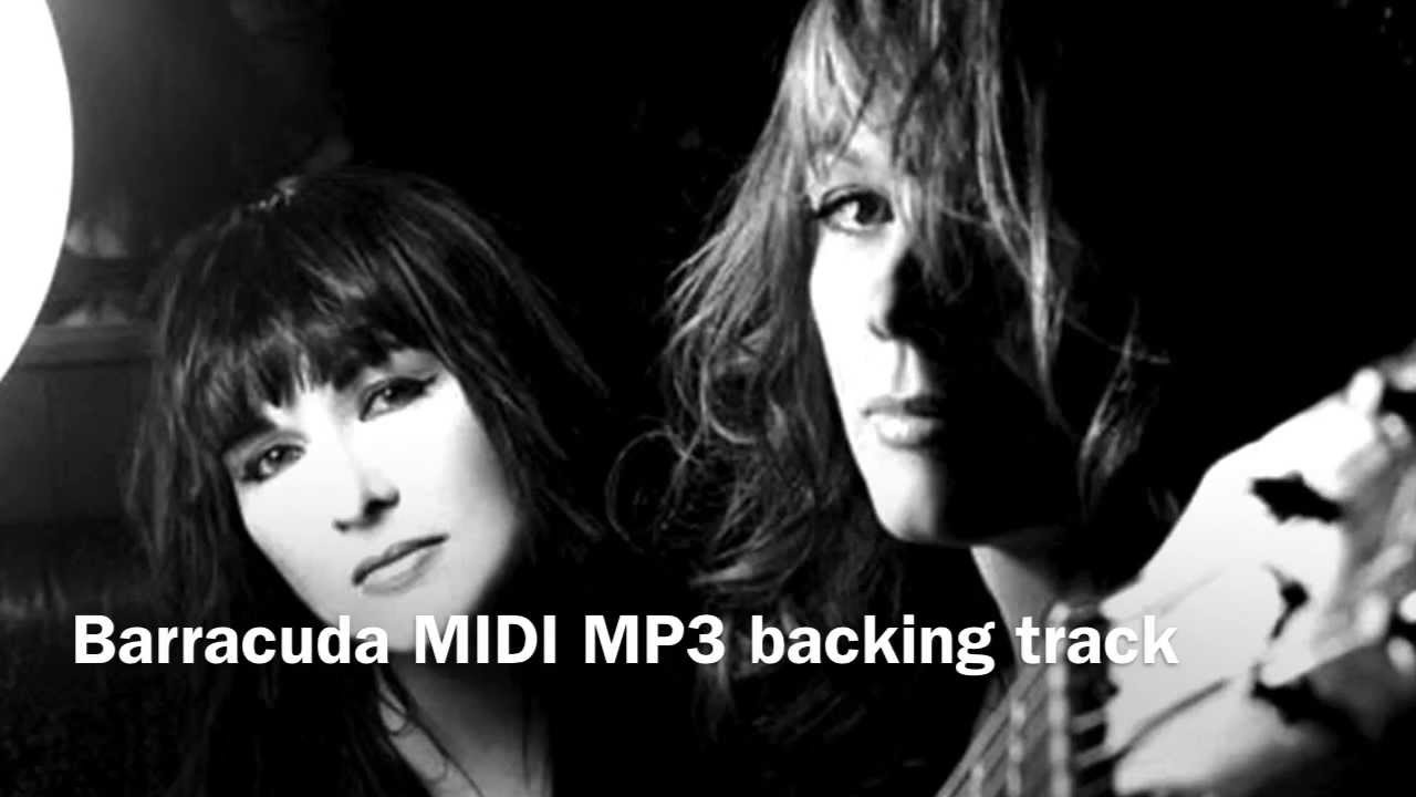 Barracuda (in the style of) Heart MIDI & MP3 backing track YouTube