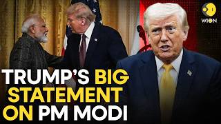 India-US Ties: Trump Drops Big Remark on Modi, India-US Trade Deal | WION ORIGINALS