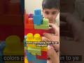 Blocks Building By Karnish 😍 | Best Learning Games For kids #kidslearning #kidsprojects #ytshorts