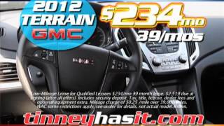 Tinney GMC Acadia and GMC Terrain