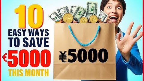 10 Easy Ways to Save $500 This Month – Start Today!