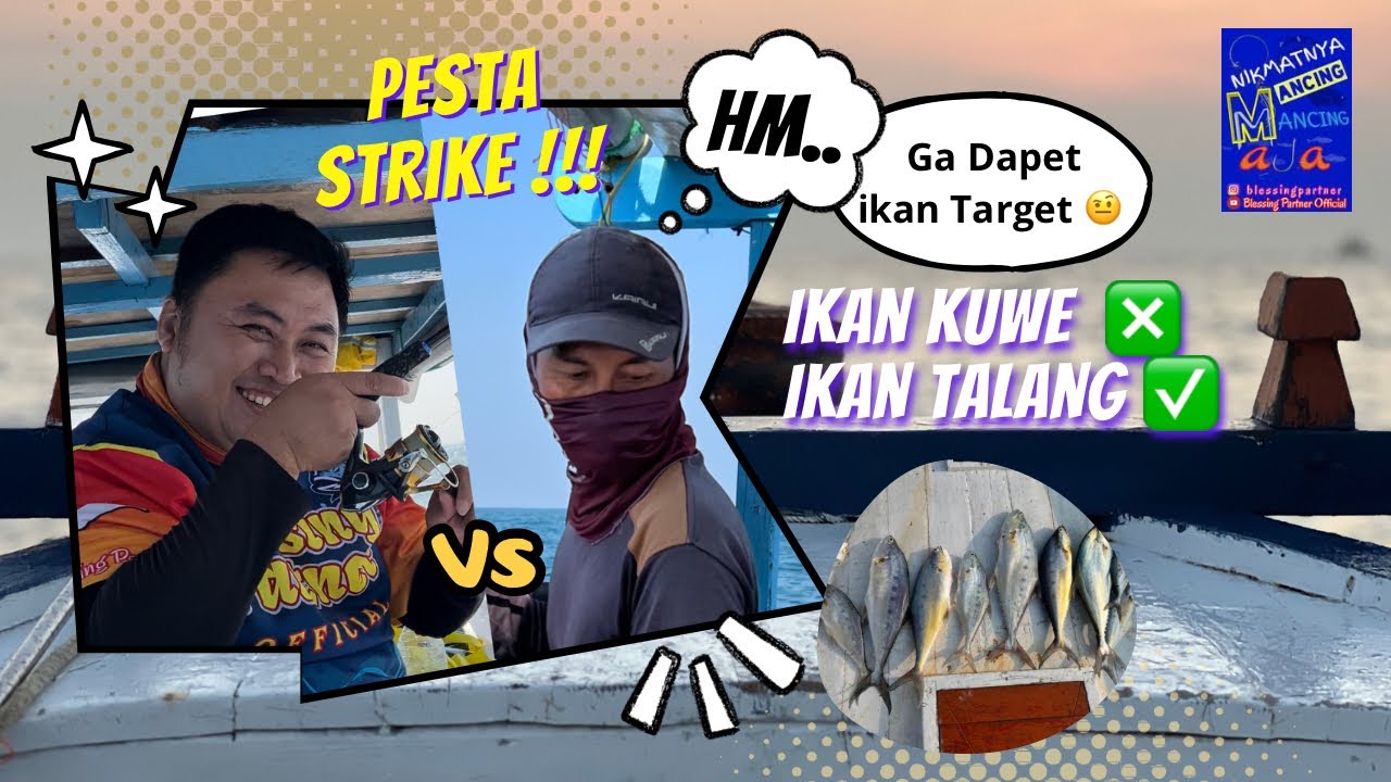 Jigging di Pulau Seribu, Strike Terus | #blessingpartnerofficial #nikmatnyamancingmancingaja