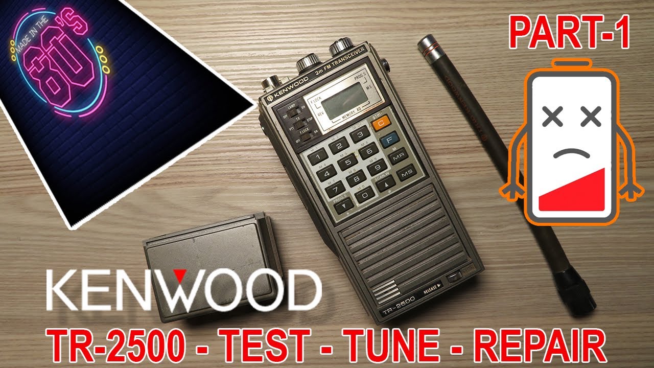 トリオ TR-3500 トランシーバー TRIO TR-2500 TR-3500 REVIEW 【FMトランシーバー】 - YouTube