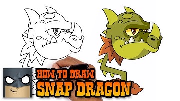How to Draw Snap Dragon | Plants vs Zombies (Art Tutorial)
