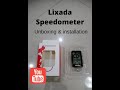 Lixada Speedometer Unboxing and Installation