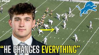 The Detroit Lions QUIETLY Found A MONSTER IN This ROOKIE...