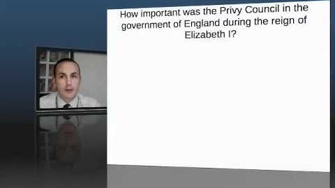 AS History   Privy Council Revision Techniques