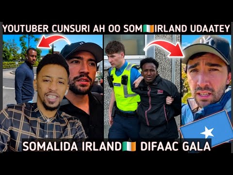 YOUTUBER CUNSURI AH OO SOMALIDA IRLAND🇮🇪 UDAATEY😳 | WALIBA WAXAA MAQAYAATADIHI & FADHI KU DIRIRIKI..
