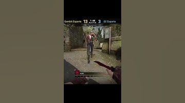 GAMBIT SH1R0 Ancient Speedway Smoke From Outside B CSGO #Shorts