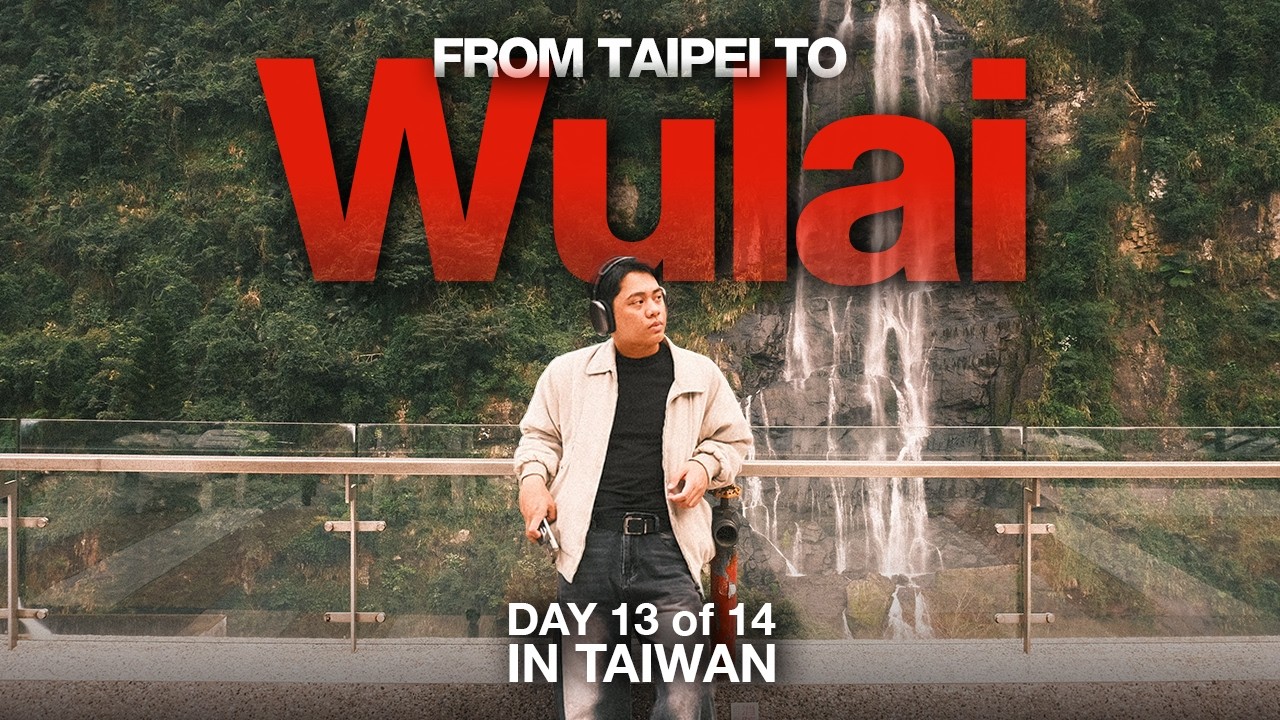 From Taipei to Wulai 🇹🇼 A DIY Day Trip to Wulai Falls & Log Cart