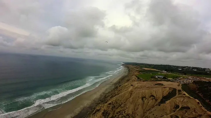 michelle del greco Paragliding at Torrey Pines Gli...