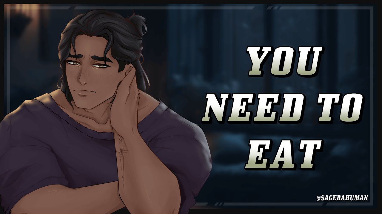 Overworked Boyfriend Finds You Skipping Meals  [M4A] [Speed Paint] + [Outtakes]