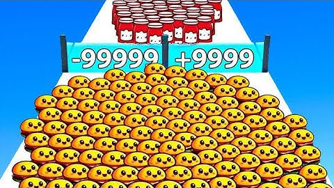 New Satisfying Mobile Game Food Run Top Gameplay Walkthrough Big Update All Levels Freeplay Update