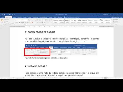 Vídeo: Como Formatar Uma Página