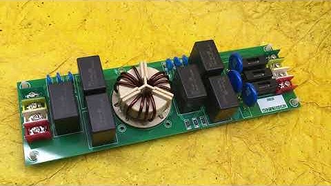 3 Phase AC Line  EMI/EMC Filter Circuit Rated  480V 16Amps