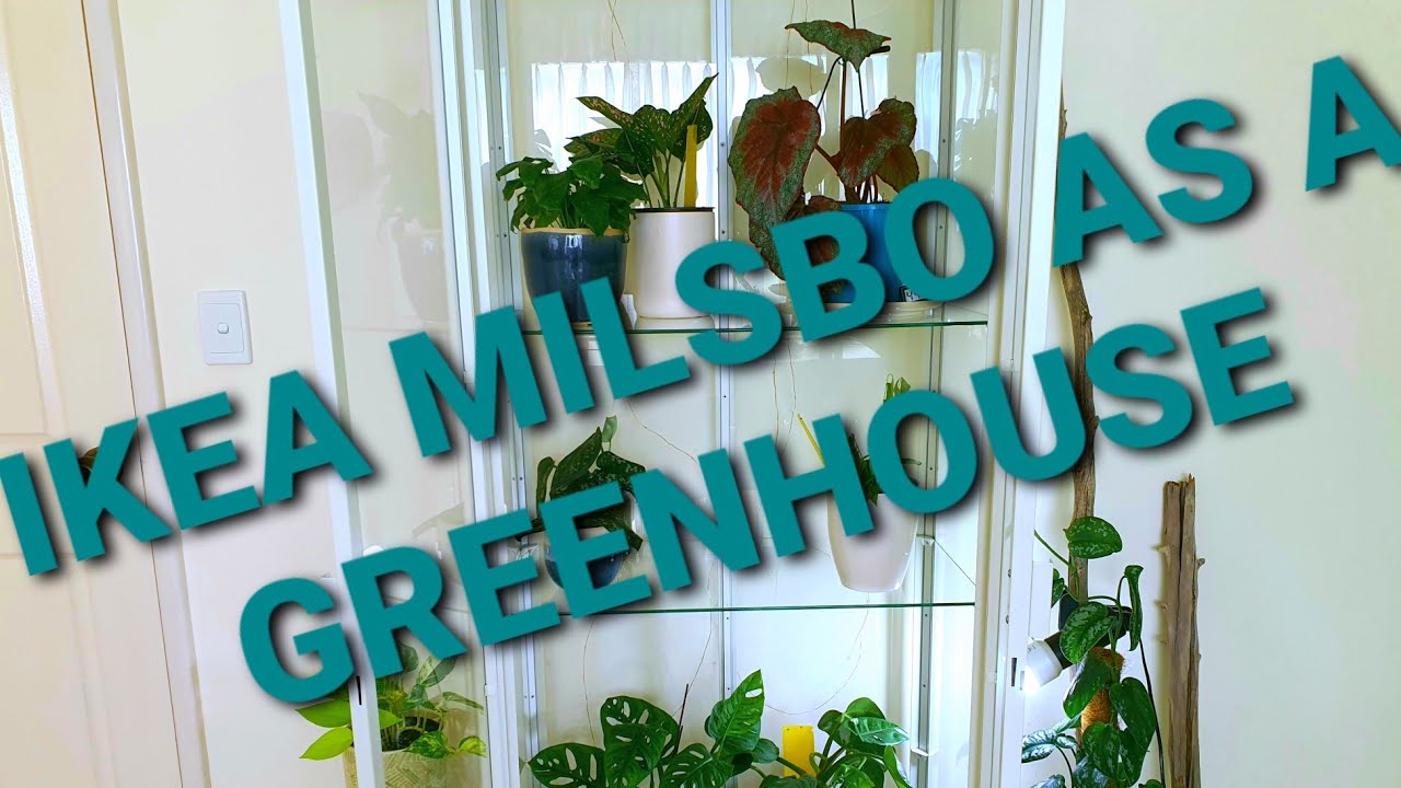 Indoor greenhouse Milsbo construction