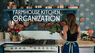 Farmhouse Kitchen Organization | Making home work for us! by The Elliott Homestead 63,634 views 1 month ago 9 minutes, 48 seconds