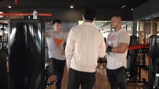 Verrell Bramasta nge-gym bareng Stefan William