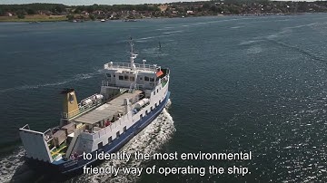 Using digital solutions for monitoring vessel performance on Danish ferries.