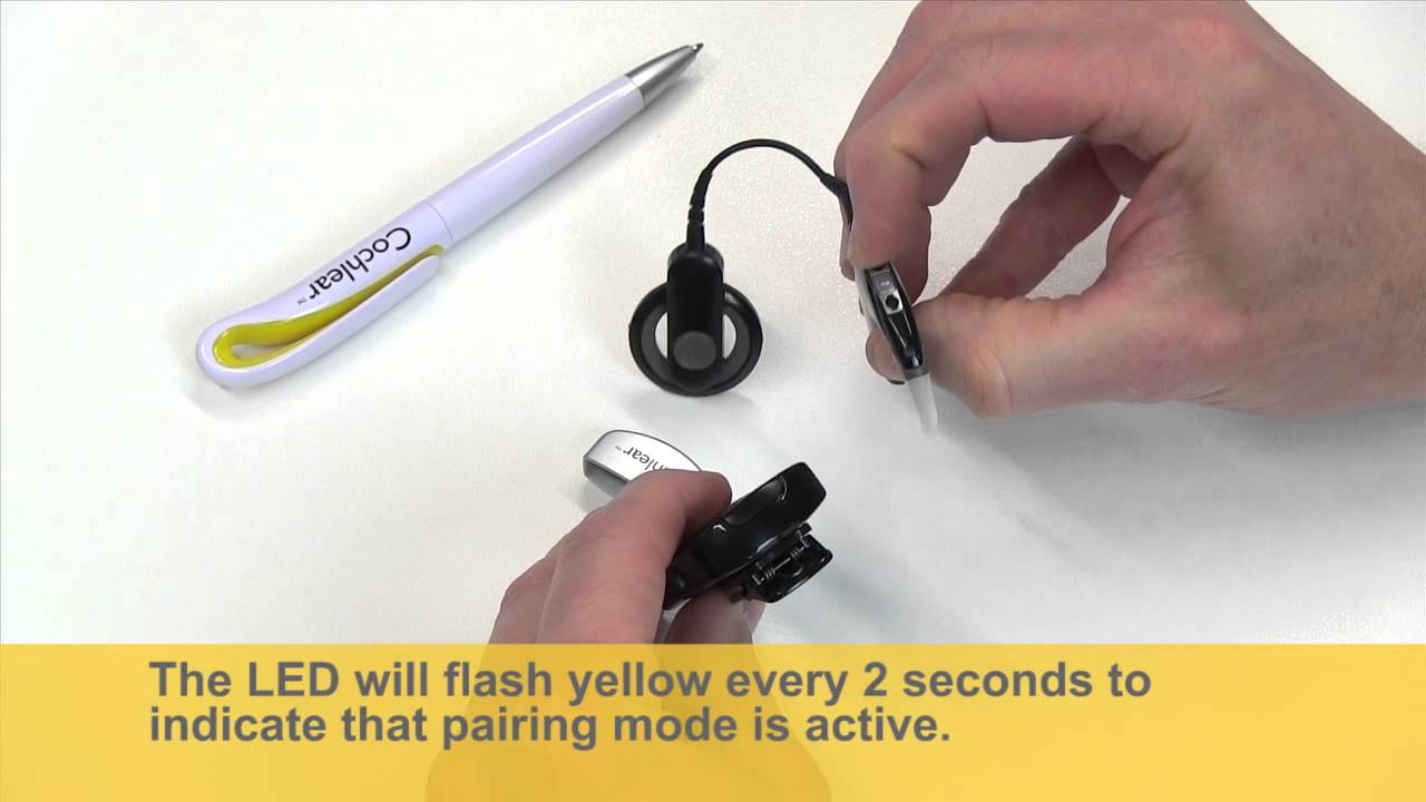 Pair your Phone Clip with your sound processor