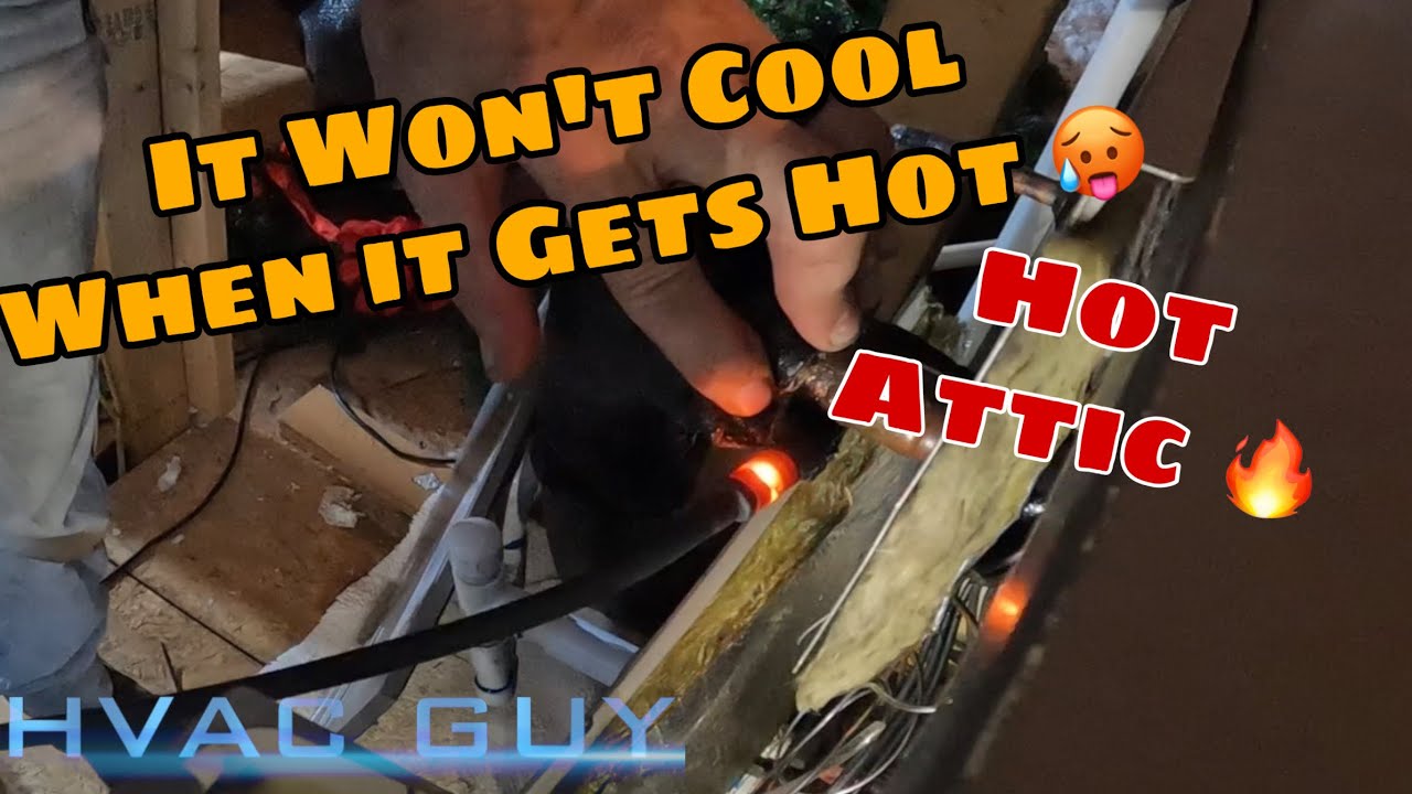 No Cooling Leaking Line Set Diagnosis and Repair YouTube