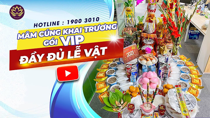 Cúng khai trương văn phòng gồm những gì năm 2024