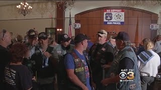 Fraternal Order Of Police Holds 'Back The Blue' Rally