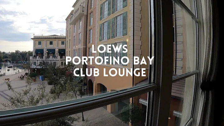 Explore Orlando! - Loews Portofino Bay Club level lounge