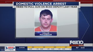 Baldwin County man accused of pulling gun on family members