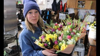 📈Record Bouquet Sales for Mother's Day 💐 : Spend the Day Prepping & Selling With Me!