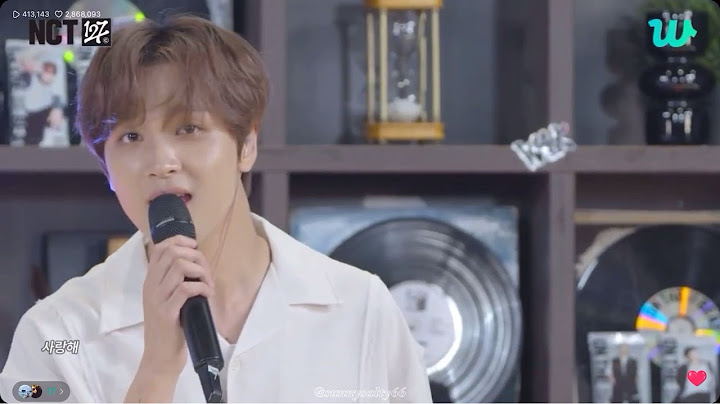 [NCT 127] 사랑한다는 말의 뜻을 알아가자(Meaning of love live) #nct127 #WALK #컴백라이브 #엔시티라이브 #사말뜻 #남성중창단