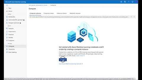 Install bamboolib on Microsoft Azure - Part 1: Create new compute