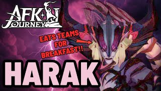 Is HARAK Still GOOD in 2025? HOW To Use Him in PvP - AFKJourney 