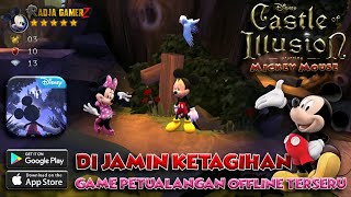 GAME PETUALANGAN BERBAYAR TERSERU DAN TERBAIK - CASTLE OF ILLUSION: MICKEY MOUSE - ANDROID GAMEPLAY