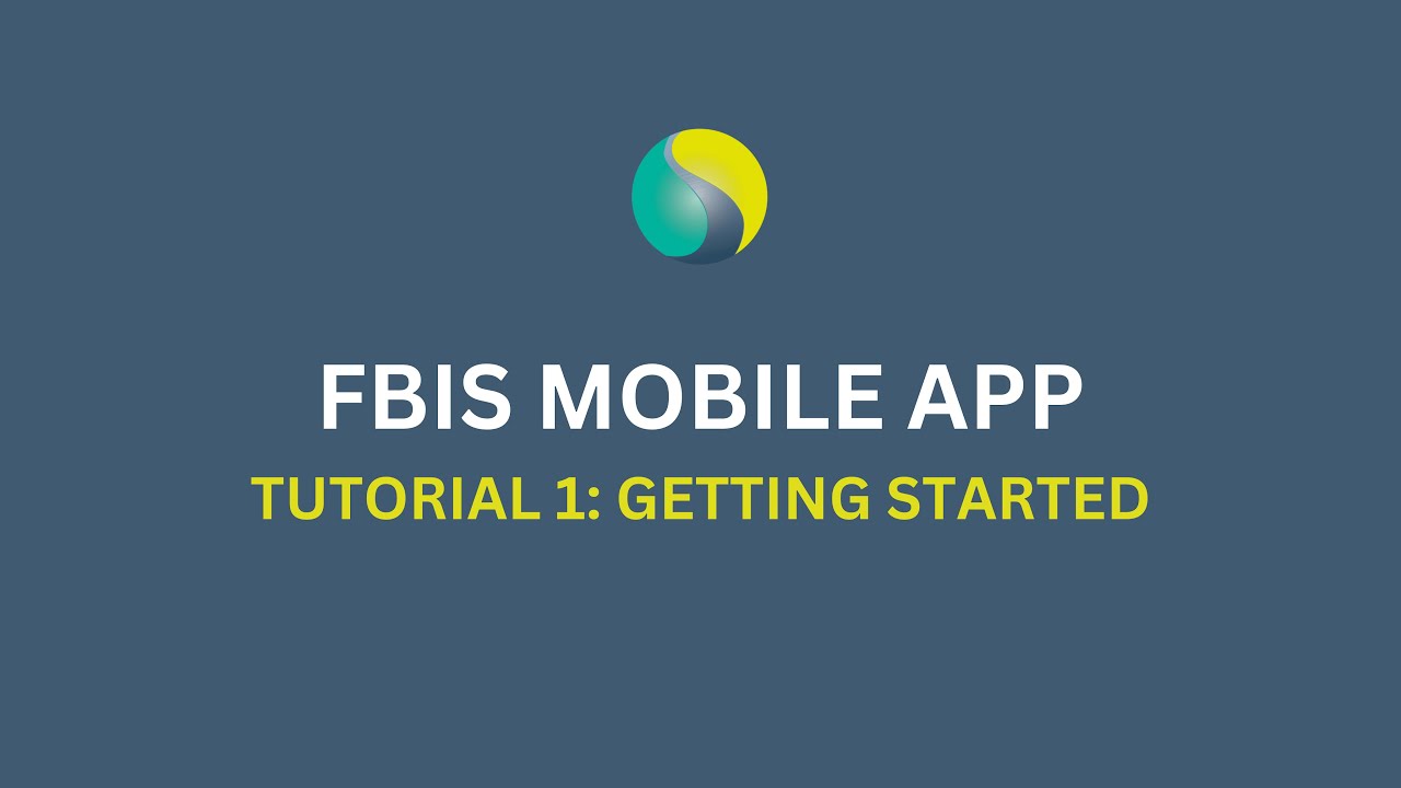 Fbis Programme FBIS App Tutorial 1 - Getting started - YouTube