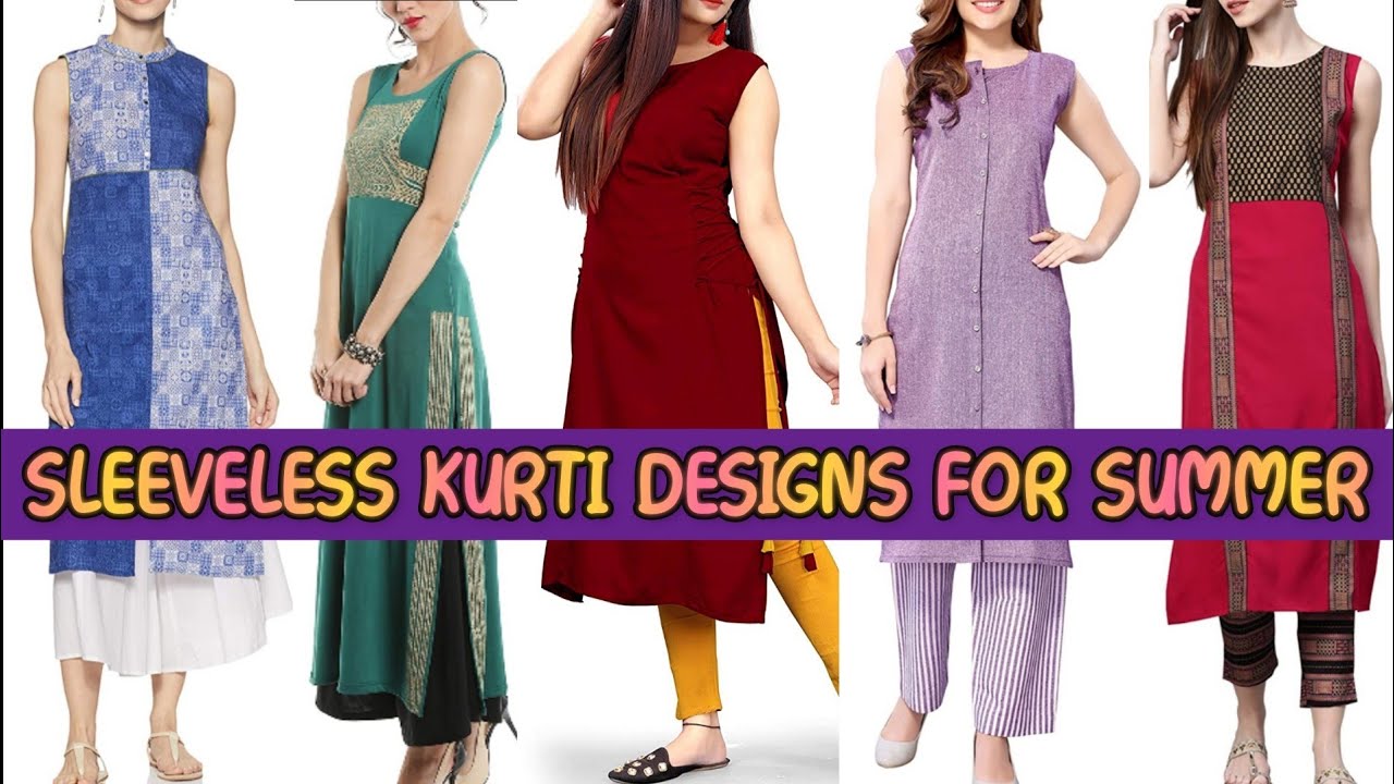 Shagun Sleeveless Printed Cotton Kurti at Rs 750/piece | Sleeveless Cotton  Kurti in Bargarh | ID: 22832183612