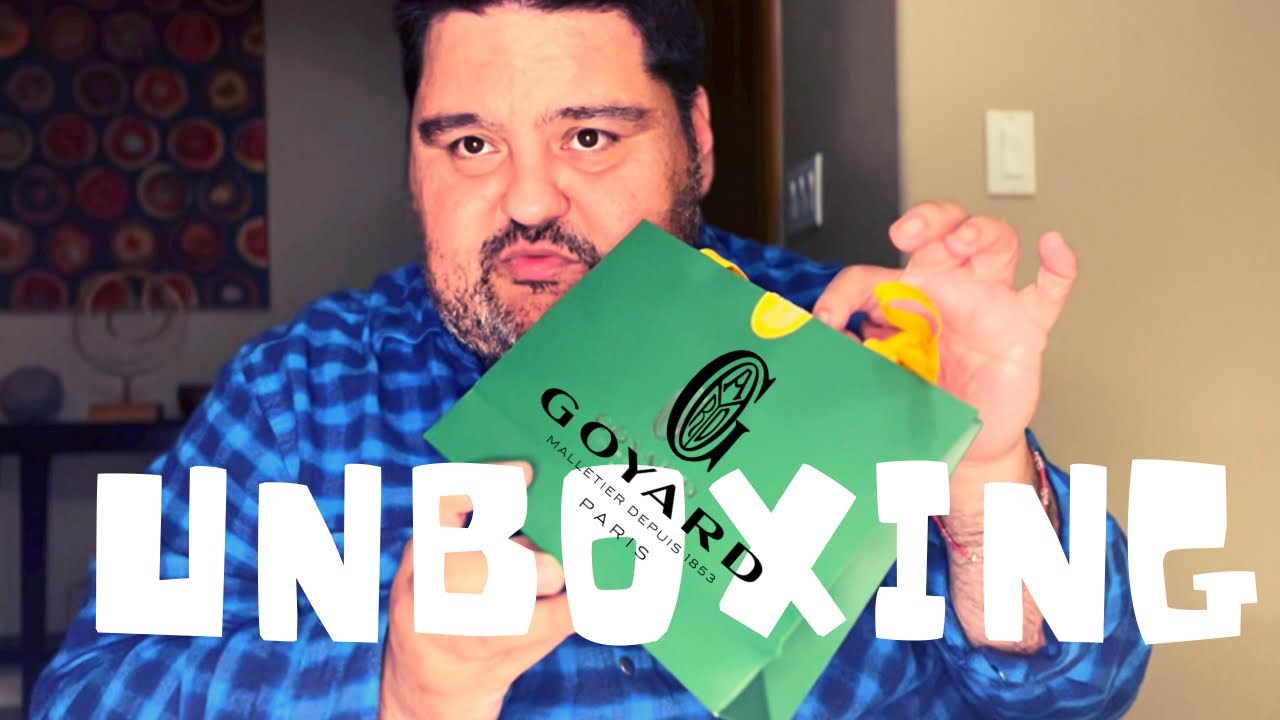 Goyard Senat Mini Wallet (Yellow) - Luxury Unboxing- What fits