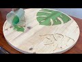 Amazing Woodworking Project - How To Make Super Beautiful Coffee Table From Wood And Epoxy