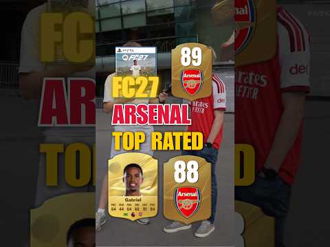 ARSENAL'S <strong>8</strong> TOP RATED FC27 PLAYERS! 🎮🤔