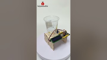 #shorts 🐞Using ESP32 for a real-time automatic pet feeder🐕🐈‍⬛#keyestudio #arduino #esp32 #kits #feed