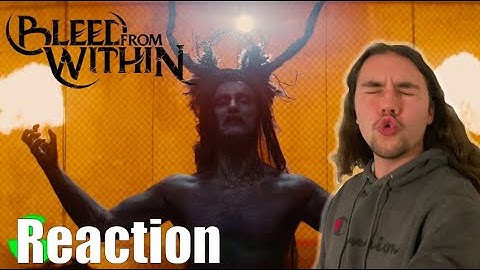 Metalhead REACTS to I Am Damnation by BLEED FROM WITHIN - Review/Reaction